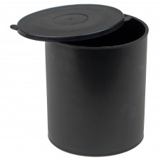 Desco Europe 57018 VELOSTAT ROUND CONTAINER, 4015, 96.8MM x 119.1MM