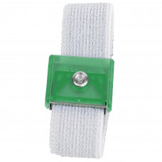 Desco Europe 60009 WRISTBAND, EMERALD, JEWEL, ELASTIC ADJUSTABLE, 10MM