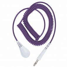Desco Europe 60269 CORD. COILED, AMETHYST, JEWEL, BANANA, 1.8M 10MM
