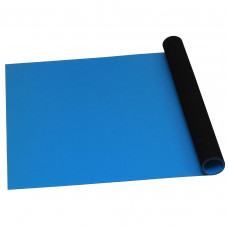 Desco Europe 66400 ROLL, STATFREE T2 PLUS RUBBER, DISSIPATIVE, BLUE, 1.5MM x 0.6M x 12.2M
