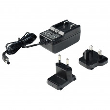 Desco Europe 724-PSEU ADAPTER, 100-240VAC IN, 24VDC 0.25A OUT, UK / EURO PLUGS
