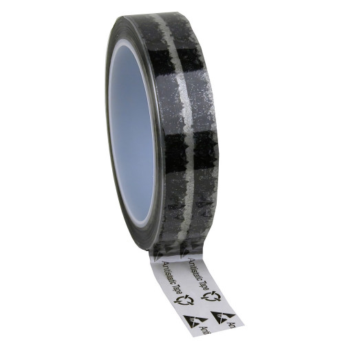 Desco Europe 242272 TAPE, WESCORP,CLEAR,ESD SYMBOL 24MM x 65.8M, 76.2MM CORE Desco Europe 242272 TAPE, WESCORP,CLEAR,ESD SYMBOL 24MM x 65.8M, 76.2MM CORE