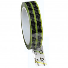 Desco Europe 242276 TAPE, WESCORP,CLEAR,ESD YELLOW STRIPE,24MMx65.8M, 76.2MM CORE