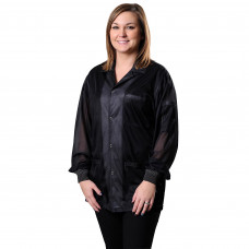 Desco Europe 221431 SMOCK, STATSHIELD, JACKET, KNITTED CUFFS, BLACK, SMALL