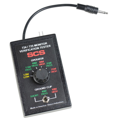 Desco Europe 770065 VERIFICATION TESTER FOR 724 & 725 MONITOR Desco Europe 770065 VERIFICATION TESTER FOR 724 & 725 MONITOR