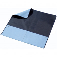 Desco Europe 231605 MAT, FIELD SVC, PORTABLE, BLUE BLACK, 0.6Mx0.6M, 2x10MM STUDS