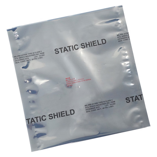 Desco Europe 81735 STATIC SHIELD BAG, 81705 SERIES METAL IN, 76MM X 127MM, 100 EA Desco Europe 81735 STATIC SHIELD BAG, 81705 SERIES METAL IN, 76MM X 127MM, 100 EA