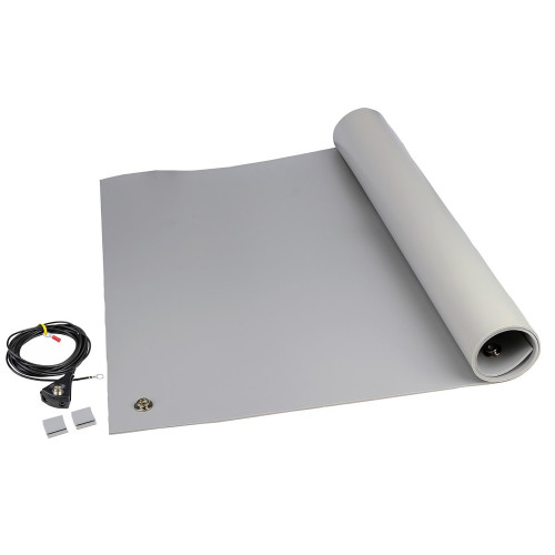 Desco Europe 8213 MAT KIT, 3-LAYER VINYL, 8200 SERIES, GREY, 3.5MMx0.6Mx1.2M Desco Europe 8213 MAT KIT, 3-LAYER VINYL, 8200 SERIES, GREY, 3.5MMx0.6Mx1.2M