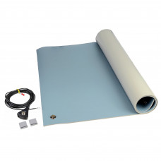 Desco Europe 8214 MAT KIT, 3-LAYER VINYL, 8200 SERIES, BLUE, 3.5MMx0.6Mx1.22M