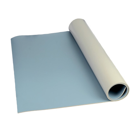Desco Europe 82A4 MAT ROLL, 3-LAYER VINYL, 8200 SERIES, BLUE, 3.5MMx1.2Mx15.2M Desco Europe 82A4 MAT ROLL, 3-LAYER VINYL, 8200 SERIES, BLUE, 3.5MMx1.2Mx15.2M