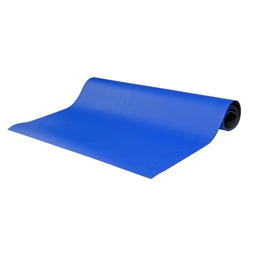Desco Europe 8817 MAT ROLL, 2-LAYER RUBBER, 8800 SERIES, BLUE, 1.65MM x 1.2M x 15.2M Desco Europe 8817 MAT ROLL, 2-LAYER RUBBER, 8800 SERIES, BLUE, 1.65MM x 1.2M x 15.2M
