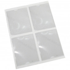 Desco Europe 238805 DISSIPATIVE, HOLDER, DOCUMENT, AS, 0.2MM,158MM x 115MM, 4/PK