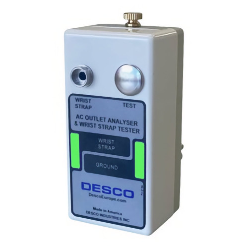Desco 98135 AC Outlet Analyser and Wrist Strap Tester (Europe Plug) Desco 98135 AC Outlet Analyser and Wrist Strap Tester (Europe Plug)