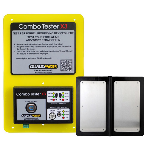 Desco Europe 99033 COMBO TESTER X3, WITH 10 MM ADAPTER, EUROPE Desco Europe 99033 COMBO TESTER X3, WITH 10 MM ADAPTER, EUROPE
