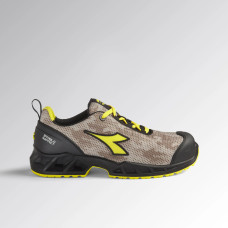 Diadora SHARK STABLE IMPACT LOW S3 SRC ESD, Schwarz/Fungus, C2541, Größe 40