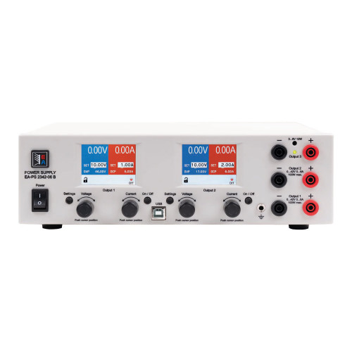 EA Elektro Automatik PS 2342-06 B DC Power Supply Three Outputs 42V, 6A, 212W EA Elektro Automatik PS 2342-06 B DC Power Supply Three Outputs 42V, 6A, 212W
