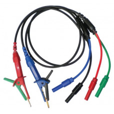 Extech 380565 Kelvin Clip Test Lead Set