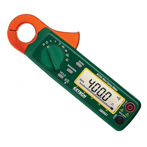 Extech 380941-NIST 200A AC/DC Mini Clamp Meter, with NIST certificate