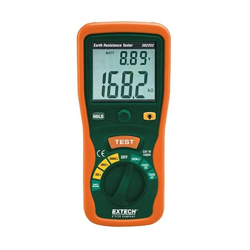 Extech 382252 Earth Ground Resistance Tester Kit