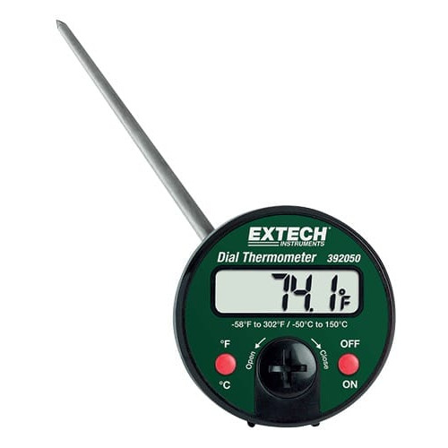 Extech 392050 Penetration Stem Dial Thermometer