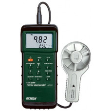 Extech 407113 Heavy Duty CFM Metal Vane Anemometer