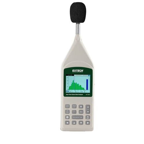 Extech 407790A-NIST Real Time Octave Band Analyzer, with NIST certificate