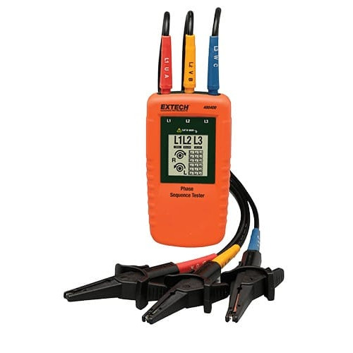 Extech 480400 Phase Sequence Tester Extech 480400 Phase Sequence Tester