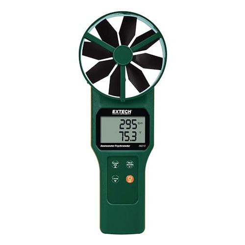 Extech AN310-NIST Anemometro/psicrometro CFM/CMM a paletta larga, con certificato NIST