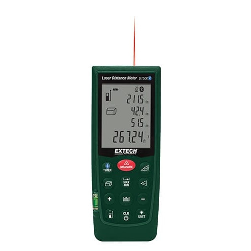 Extech DT500 Laser Distance Meter with Bluetooth Extech DT500 Laser Distance Meter with Bluetooth