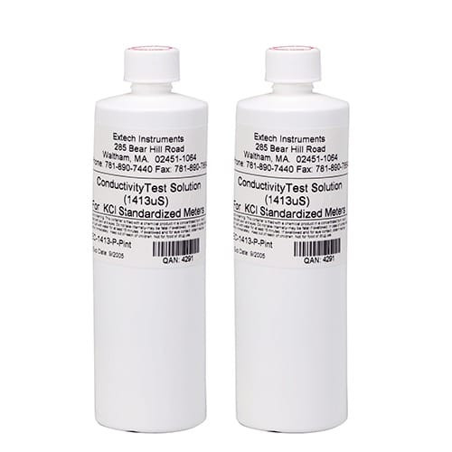 Extech EC-1413-P 1413µS Conductivity Standard (2 Bottles)
