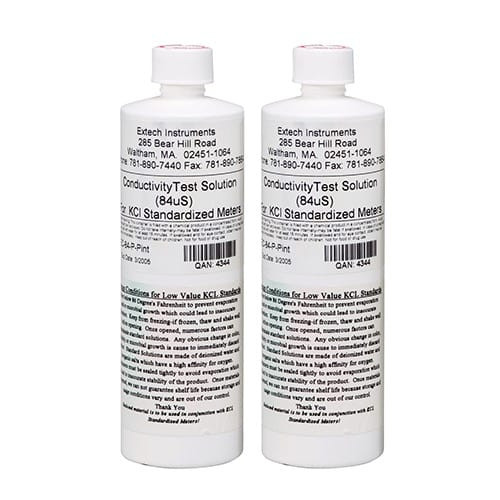 Extech EC-84-P 84µS Conductivity Standard (2 Bottles) Extech EC-84-P 84µS Conductivity Standard (2 Bottles)
