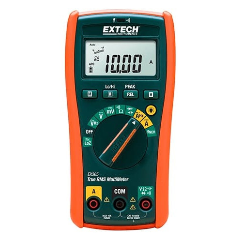 Extech EX365-NIST 10 Function True RMS Multimeter, with NIST certificate