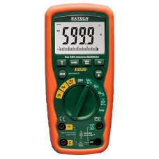 Extech EX520 11 Function Heavy Duty True RMS Industrial MultiMeter