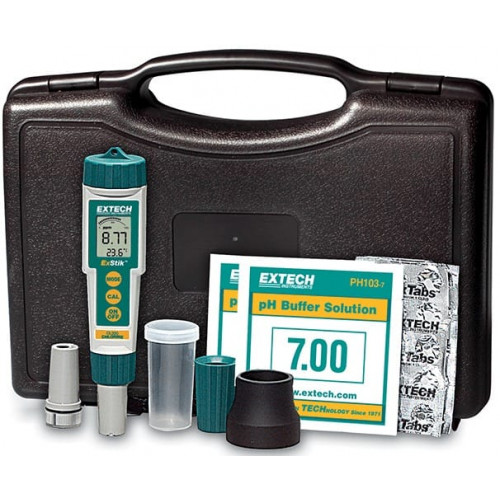 Extech EX800 ExStik 3-in-1 Chlorine, pH, Temperature Kit Extech EX800 ExStik 3-in-1 Chlorine, pH, Temperature Kit