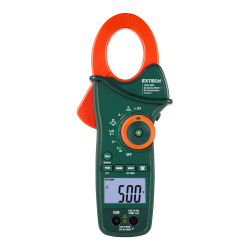 Extech EX820A 1000A True RMS AC Clamp Meter with IR Extech EX820A 1000A True RMS AC Clamp Meter with IR