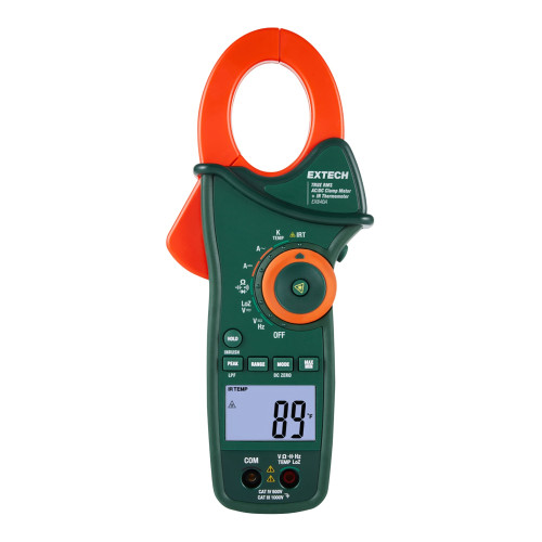 Extech EX840A 1000A True RMS AC/DC Clamp Meter with IR 