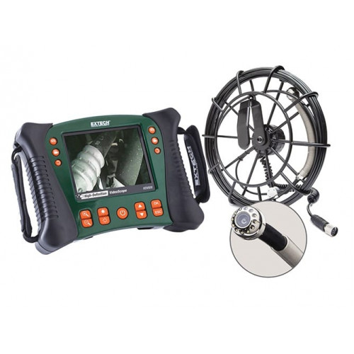 Extech HDV650-10G HD VideoScope Plumbing Kit with HDV600 Monitor and 10m Probe Extech HDV650-10G HD VideoScope Plumbing Kit with HDV600 Monitor and 10m Probe
