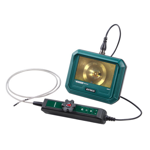 Extech HDV730 Videoscope Kit with HD 2-Way Articulating Camera Probe 3.9mm x 1m