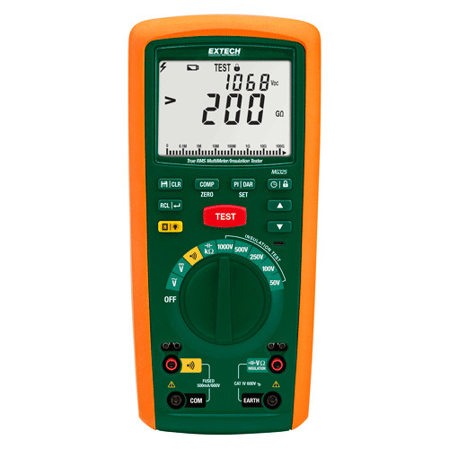 Extech MG325-NIST CAT IV Insulation Tester/True RMS MultiMeter, includes NIST certificate Extech MG325-NIST CAT IV Insulation Tester/True RMS MultiMeter, includes NIST certificate