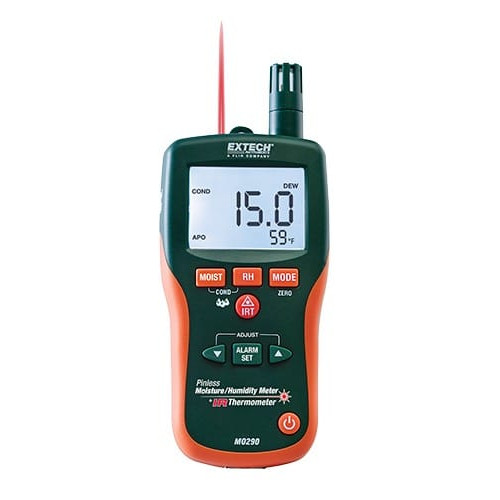 Extech MO290 Psicrometro per umidità senza puntale + IR Extech MO290 Psicrometro per umidità senza puntale + IR