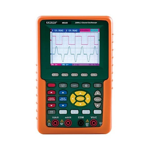 Extech MS420 20MHz 2-Channel Digital Oscilloscope Extech MS420 20MHz 2-Channel Digital Oscilloscope