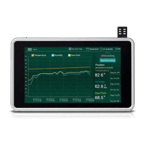 Extech RH550 Humidity/Temperature Chart Recorder with Touch Screen Extech RH550 Humidity/Temperature Chart Recorder with Touch Screen