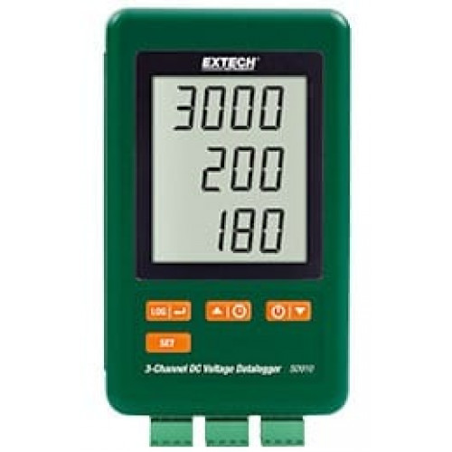Extech SD910 3-Channel DC Voltage datalogger Extech SD910 3-Channel DC Voltage datalogger