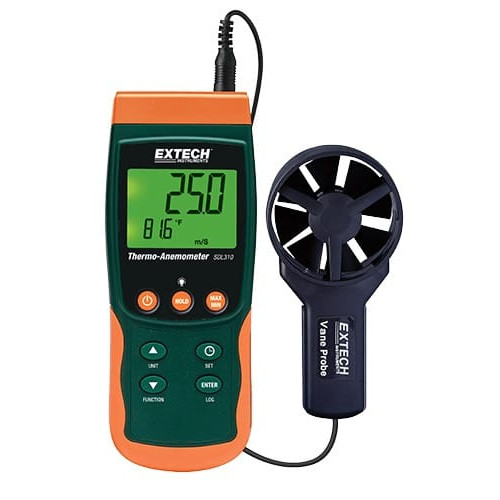 Extech SDL310 Thermo-Anemometer/Datalogger