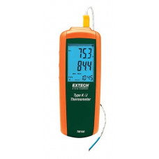 Extech TM100-NIST Type K/J Single Input Thermometer, includes NIST certificate