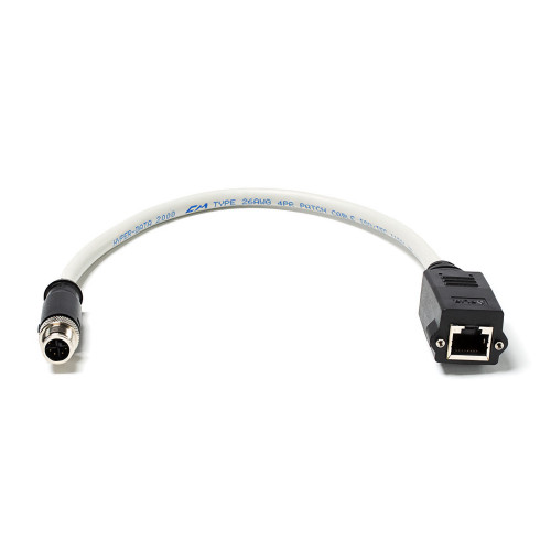 FLIR T911869ACC Ethernet cable M12 to RJ45F, 0.3 m FLIR T911869ACC Ethernet cable M12 to RJ45F, 0.3 m