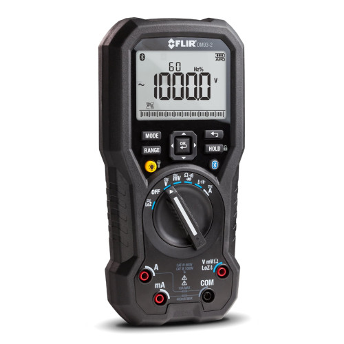 FLIR DM93-2 Multimetro digitale industriale con METERLiNK® FLIR DM93-2 Multimetro digitale industriale con METERLiNK®