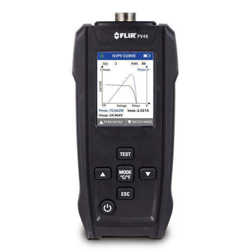 Flir PV48 Solar Panel I-V Curve Tracer