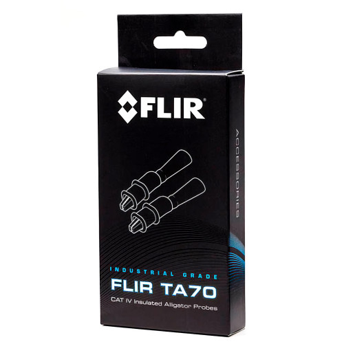FLIR TA70 CAT IV Insulated Alligator Probes FLIR TA70 CAT IV Insulated Alligator Probes