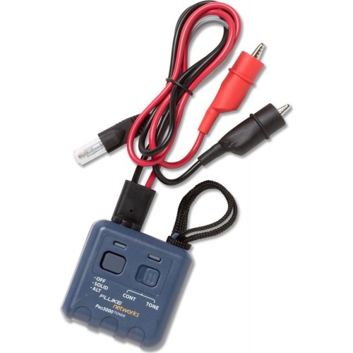 Fluke 262003AL, PRO3000 Analog Tone Generator with ABN Alligator Clips and RJ11 Plug